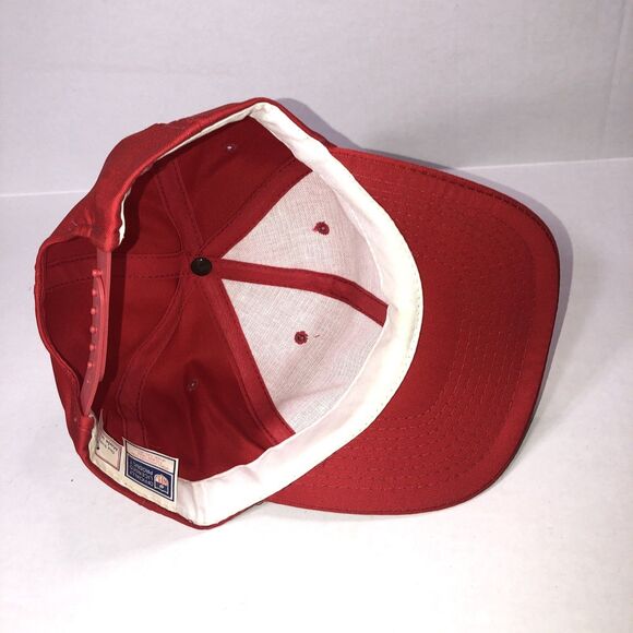 Vintage Sports Specialties  San Francisco 49ers NFL  All Red  Snapback Hat EUC!! - Picture 7 of 9